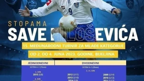 Završene prijave za turnir Stopama Save Miloševića, Pionirska liga RS - grupa Istok