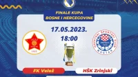 Luka Bilbija sudi finale Kupa Bosne i Hercegovine