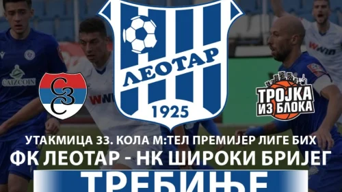 Leotar igra za opstanak i porodicu Bjelica, m:tel Premijer liga BiH