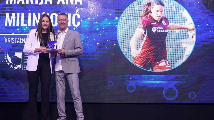 Marija Ana Milinković po treći put najbolja fudbalerka BiH: Nagrada jednako draga kao i prve dvije, Premijer liga BiH