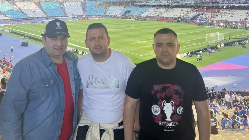 Čelnici Laktaša na stadionu “Ataturk” u Istambulu, Prva liga Republike Srpske