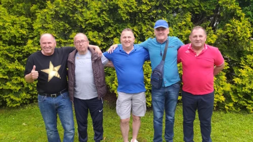 Muhići u poseti prijateljima i matičnom  kluba, Druga liga RS – Istok