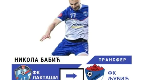 Nikola Babić prvo pojačanje Ljubića, Prva liga Republike Srpske