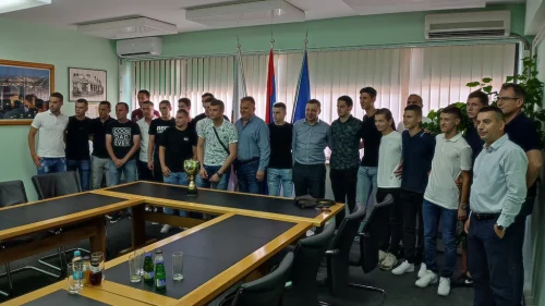 Gradonačelnik Zoran Adžić upriličio prijem za juniore Kozare, Prva liga Republike Srpske