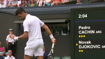 Nole se zabavlja