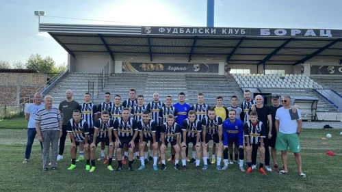 Počele pripreme fudbalera Borca iz Šamca