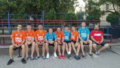 Slogini rukometaši na kampu u Novom Bečeju