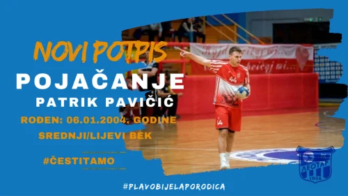 Patrik Pavičić pojačao RK Leotar, Premijer liga BiH