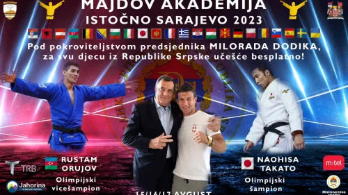"Akademija Majdov" pomjera granice:  Mladi džudisti iz Republike Srpske besplatno na kampu