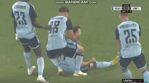 Slovan vodi protiv Zrinjskog, Premijer liga BiH