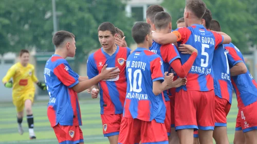 Dupla pobjeda Borca u Sarajevu, Kadetska Premijer liga BiH