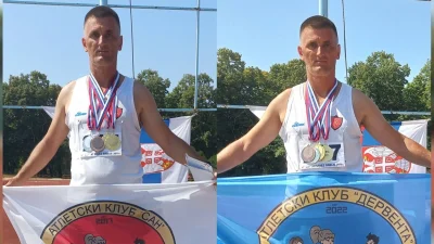 Vrhovcu četiri medalje na Prvenstvu Srbije za veterane