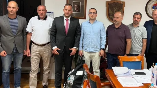 Vico Zeljković u posjeti Višegradu i FK Drina HE