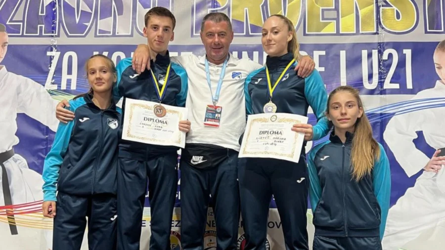 Slaviji dvije medalje na prvenstvu BiH: Marina Kurteš ponovo zlatna