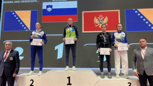 Marina Kurteš vicešampionka Balkana