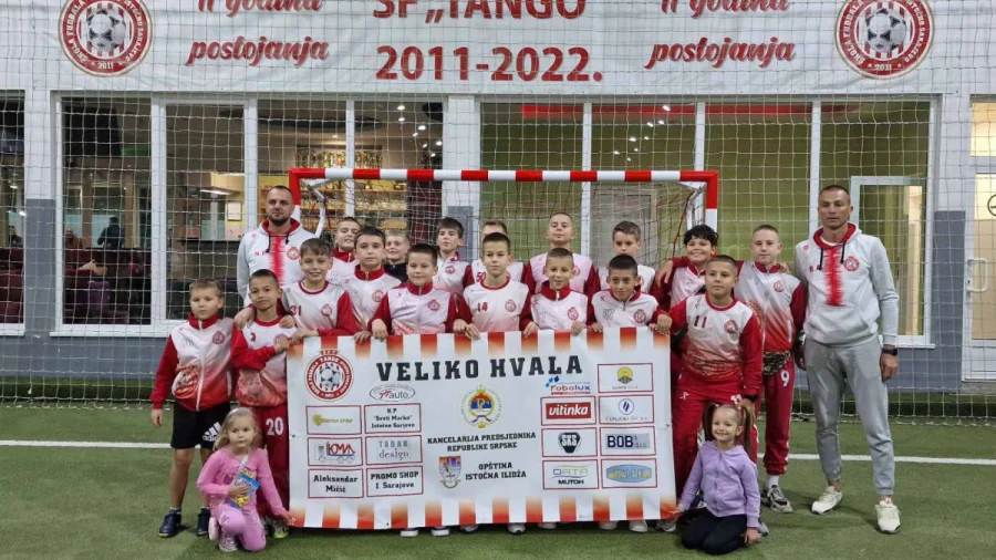 Škola fudbala Tango otputovala na turnir u Udine
