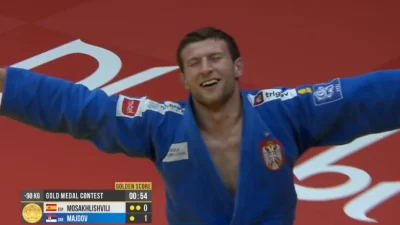 Drugo Grend slem zlato u Istočnom Sarajevu: Nemanja Majdov zlatni u Abu Dabiju