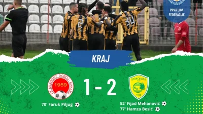 Pobjeda Stupčanice u gostima kod Mladosti, Bratstva protiv Slobode, Prva liga FBiH