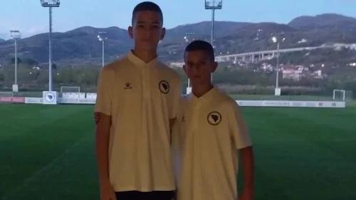Lazar Draškić i Dušan Zubić na kampu elitnih omladinskih fudbalera N/FS BiH, Omladinska liga predpioniri FS KS, Grupa A