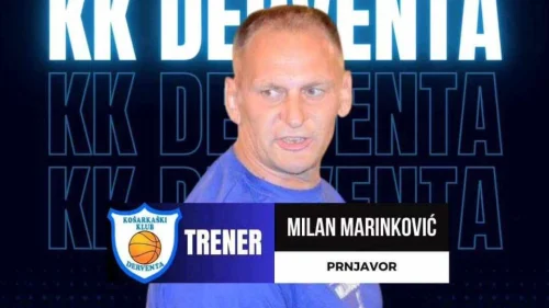 Milan Marinković preuzeo klupu Dervente, Prva liga RS