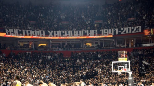 Grobari se oprostili od Mustafe Hasanagića, Euroleague
