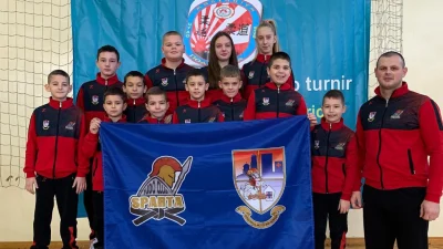 Sparta osvojila osam medalja u Podgorici