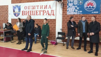 Otvoren 28. "Božićni turnir - Višegrad 2024": Uzbudljivo od starta