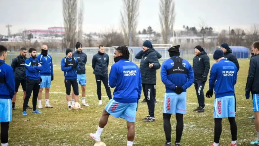Fudbaleri Spartaka započeli sa pripremama za nastavak sezone