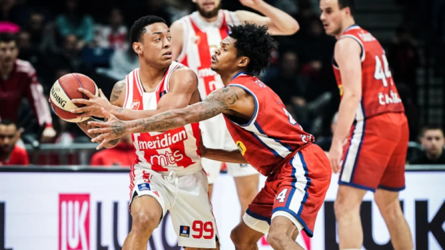 Zvezda porazila Borac, AdmiralBet ABA liga