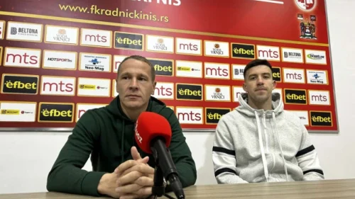 Radnički dočekuje Javor, Luković i Trajković složni - idemo na pobedu!