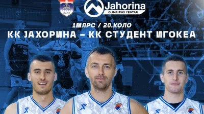 Košarkaši "Jahorine" u nedjelju dočekuju "Student Igokeu" , Prva liga RS