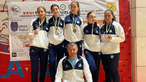Četiri medalje za Slaviju u Tuzli