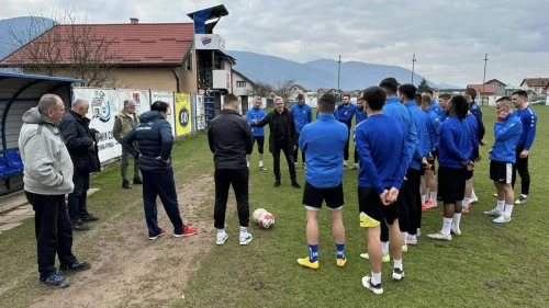 Nebojša Novaković i Tobias Akerman u posjeti Famosu, Prva liga Republike Srpske