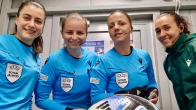 Vesna Miletić, sudila svoje prve međunarodne mečeve