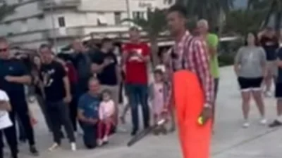 Ribar Nole sa klincima u Tivtu igrao tenis