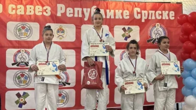Sara Nikolić šampionka BiH, džudistkinje Slavije vicešampionke države