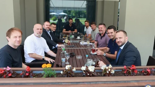 Zeljković sa stručnim štabom reprezentacije