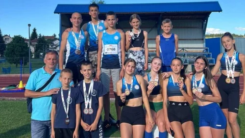 Mladi atletičari iz Trebinja uspješni na Sokocu