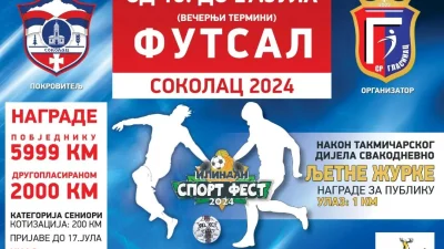Sokočani se spremaju za futsal turnir: Posljednji dani za prijavu ekipa