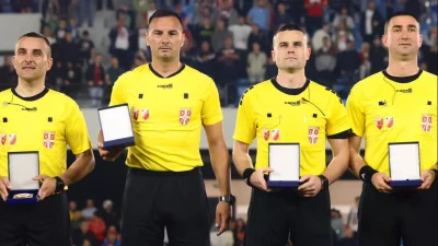 Kapeli oblači srpske sudije