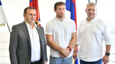 Gradonačelnik Istočnog Sarajeva ispratio Nemanju Majdova na Olimpijske igre