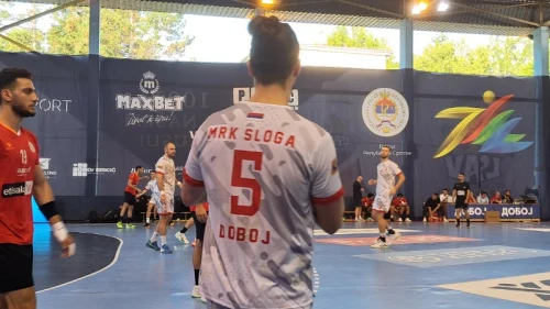 55.Međunarodni rukometni TV turnir šampiona "Doboj 2024": Al Ahli ubjedljivo savladao Slogu