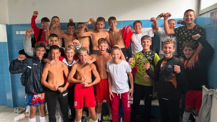 Predpioniri Slavije očitali lekciju Željezničaru, Omladinska liga predpioniri FS KS, A