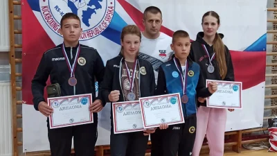 KBK Kule sa četiri takmičara osvojio četiri medalje na prvenstvu Republike Srpske