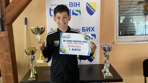 Nikola Golijanin osvojio završni tenis Masters osam najboljih u BiH