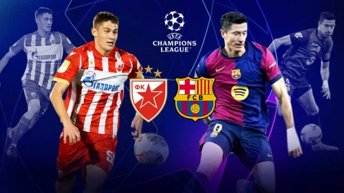 Zvezda čeka Barsu, UEFA Champions League