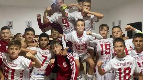 Pioniri Zvijezde Gradačac jesenji prvaci Kvalitetne lige NS TK, Kvalitetna liga NS TK pioniri