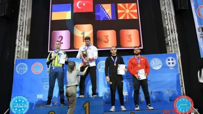 Aleksa Brbović bronzani u Atini