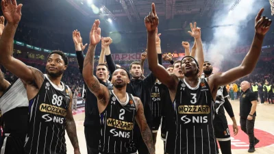 Partizan porazio Zvezdu, Euroleague