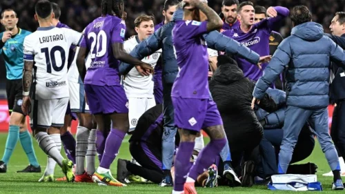 Boveo se srušio na teren, Serie A